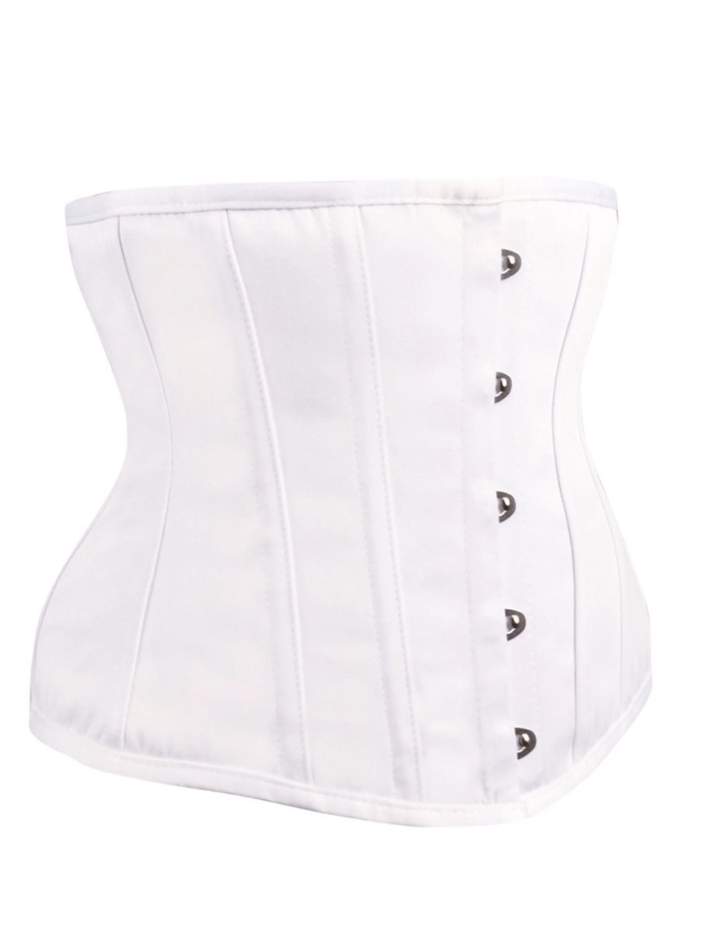 NWT Instant Shape White Satin Underbust UK 20